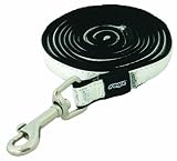 Rogz Pupz Zing Zip Zap Puppy Lead, Small .375-Inches, Silver Bling Design