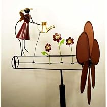 Garden Angel Whirligig with Nylon Propeller