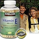 Kirkland Signature Vitamin E 400 IU, 500 Softgels
