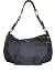 Prada Handbags Black Tussuto and Calf Leather BR3705