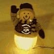 Texas A&M Aggies 16" Fiber Optic Snowman - NCAA College Athletics