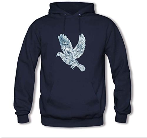 LHZO Printing Girl's Coldplay Graphic Cotton Hoodie Sweatshirt XX-Large Blue