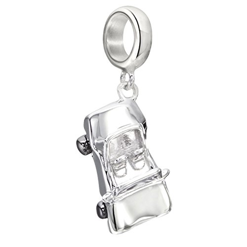 Authentic Chamilia Sterling Silver Charm Drop Top Roadster 2010-3236