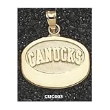 Vancouver "Canucks" Puck Sterling Silver Charm/Pendant
