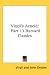 Book Virgil's Aeneid: Part 13 Harvard Classics