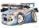 2 FAST 2 FURIOUS SKYLINE KOOLART image CERAMIC MUG  1685