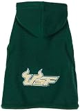 NCAA South Florida Bulls Polar Fleece Hooded Dog Jacket