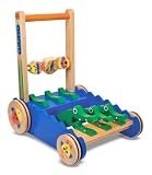 Enlarge toy image: Melissa & Doug Chomp & Clack Alligator Push Toy - infant and baby development