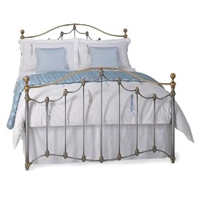 OBC Firth 5ft King Size Bed Frame in Silver
