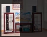 Dark Brown Media Stand By Coaster Furniture