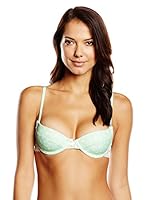 Lulu Castagnette Sujetador Copa Foam con Aros Bouton (Menta)