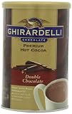 Ghirardelli Chocolate Premium Hot Cocoa Mix, Double Chocolate, 16-Ounce Tins (Pack of 4)