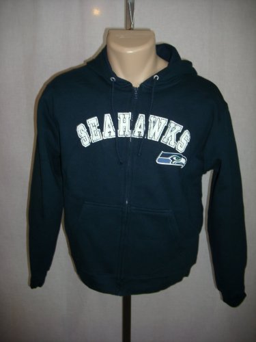 Seattle Seahawks Full Zipper Women's Sweatshirt MEDIUM NEW!
