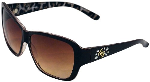 Guess Women's Gradient GU7156-BRN-34 Brown Square Sunglasses