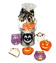 Mini Halloween Cookie Bouquet - Cat Candle Holder