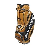 Orlimar Fury 14-Way Divider Staff Stand Bag (Black/Silver/Orange)
