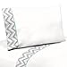 Sweet Jojo Designs 4 Piece Queen Sheet Set for Turquoise and Gray Zig Zag Bedding Collection by