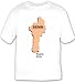 T-shirt with map, puerto-novo, africa