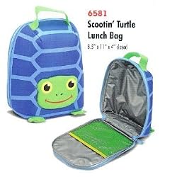 MELISSA & DOUG SCOOTIN TURTLE LUNCH BAG