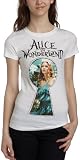 Mighty Fine Junior's Alice In Wonderland Garden Keyhole T-Shirt