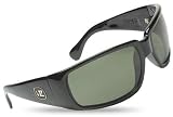 Von Zipper Papa G Men's Sunglasses - Black Gloss Frame - Gray Lens