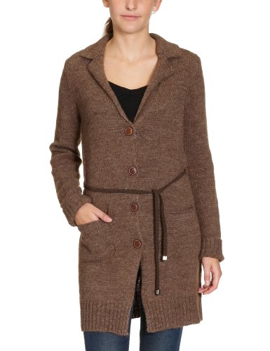 Henry Cotton\'s Damen Kurzmantel 120139496700 Strickmantel, Gr. 38 (It 44), Grau (taube 06 Preisvergleich