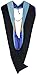 GraduationMall Graduation Hood for Master Degree Deluxe Academic Hood Various College Colors Available