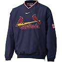 Nike St Louis Cardinals Navy Blue Staff Ace Pullover