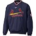 Nike St Louis Cardinals Navy Blue Staff Ace Pullover