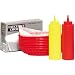 Deli Basket Set Restaurant Style Ketchup Mustard Baskets Deli Paper
