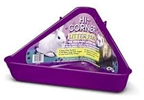 Kaytee Hi-Corner Litter Pan, Colors Vary
