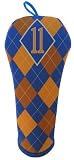 Jaci's GEM Collection By Luco Sport Sapphire and Moca Argyle 11 Wood Headcover