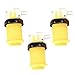 Suzo Happ Set of 3 Yellow Arcade Push Button With Horizontal Microswitch