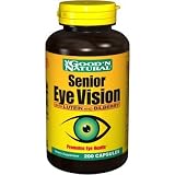 Senior Eye Vision with Lutein and Bilberry 200 Capsules  Good'N Natural