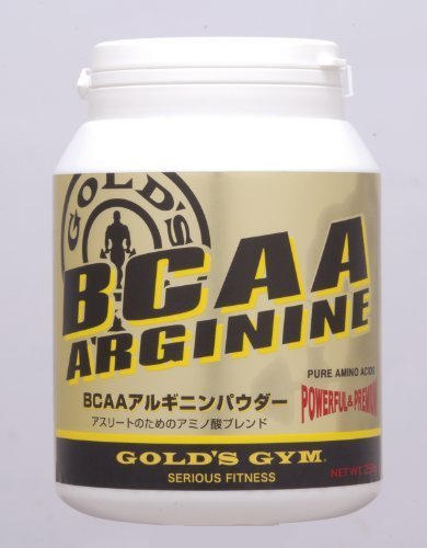 GOLD'S GYM BCAA / Arginine Powder 250g by SULINNKU GGP