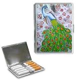 Peacock & Cherry Blossoms Cigarette Case Wallet