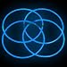 22 Glowsticks Light Stick Necklaces BLUE (100 Necklaces)