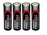 Duracell Procell AA 1.5V Alkaline Battery 4 Pack
