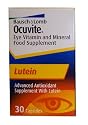 Ocuvite Eye Vitamin Mineral Food Supplement Lutein 30 Capsules
