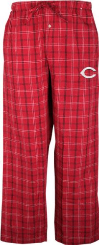 Buy Cincinnati Reds Division Plaid Woven Pants