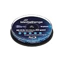 Bluray MediaRange 50GB 10pcs BD-R cake 6x Double Layer