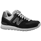 NEW BALANCE 574 New 2E Wide Running Black Mens