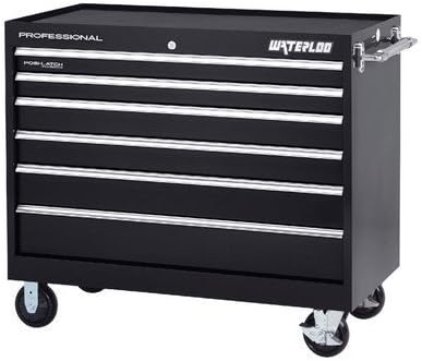 Professional HD Series 46" Wide 6 Drawer Bottom Cabinet by Waterloo Industries