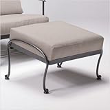 Maddox Ottoman Cushion Fabric: JR Kyoto - Bark