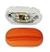 Grote Two-Bulb, Oval, Pigtail-Type Clearance/Marker Lamp Yellow 45263