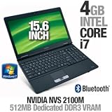 Toshiba Tecra A11-S3540 - Core i7 620M / 2.66 GHz - RAM 4 GB - HDD 320 GB - DVD?RW (?R DL) / DVD-RAM - GF G210M TurboCache - Gigabit Ethernet - WLAN : 802.11 a/b/g/n (draft), Bluetooth 2.1 EDR - fingerprint reader - Windows 7 Pro / XP Pro downgrade - pre-installed: Windows XP - 15.6 Widescreen TFT 1600 x 900 ( WXGA ) - camera - black - Microsoft Office Ready