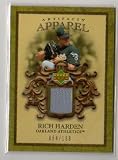 2007 Upper Deck Artifacts Rich Harden Game Used Jersey Baseball Card Only 199 Made
