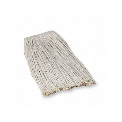 Mop Refill, #24 Cotton, 4-Ply, Good Absorption, White