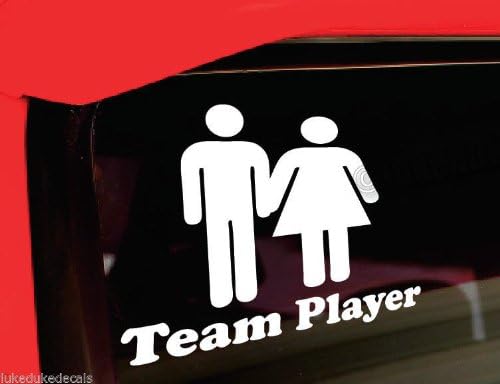 Team Player 6" _sick JDM hellaflush race drift stance Decal Sticker