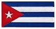Cuba Flag Embroidered Patch Cuban Iron-On National Emblem
